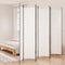 vidaXL - Kamerscherm - met - 6 - panelen - 300x220 - cm - stof - wit