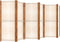 vidaXL - Kamerscherm - met - 6 - panelen - 420x180 - cm - crèmewit