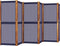 vidaXL - Kamerscherm - met - 6 - panelen - 420x180 - cm - donkerblauw
