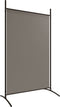 vidaXL - Kamerscherm - met - 6 - panelen - 520x180 - cm - stof - antracietkleurig
