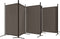 vidaXL - Kamerscherm - met - 6 - panelen - 520x180 - cm - stof - antracietkleurig