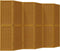vidaXL - Kamerscherm - met - 6 - panelen - massief - paulowniahout - bruin