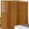 vidaXL - Kamerscherm - met - 6 - panelen - massief - paulowniahout - bruin
