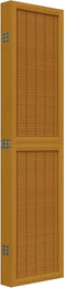 vidaXL - Kamerscherm - met - 6 - panelen - massief - paulowniahout - bruin