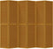 vidaXL - Kamerscherm - met - 6 - panelen - massief - paulowniahout - bruin