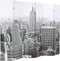 vidaXL - Kamerscherm - New - York - bij - daglicht - 228x170 - cm - zwart - en - wit