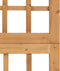 vidaXL - Kamerscherm/trellis - met - 3 - panelen - 121x180,5 - cm - vurenhout