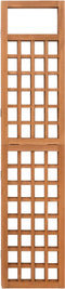 vidaXL - Kamerscherm/trellis - met - 3 - panelen - 121x180,5 - cm - vurenhout