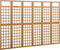 vidaXL - Kamerscherm/trellis - met - 6 - panelen - 242,5x180 - cm - vurenhout