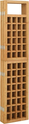 vidaXL - Kamerscherm/trellis - met - 6 - panelen - 242,5x180 - cm - vurenhout