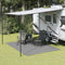 vidaXL - Kampeerkleed - 3,5x2,5 - m - lichtgrijs