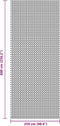 vidaXL - Kampeerkleed - 6x2,5 - m - blauw