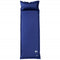 vidaXL - Kampeermatras - met - kussen - zelfopblazend - 1-persoons - marineblauw
