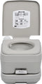 vidaXL - Kampeertoilet - draagbaar - 10 - + - 10 - L - grijs
