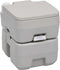 vidaXL - Kampeertoilet - draagbaar - 20 - + - 10 - L - grijs