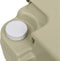 vidaXL - Kampeertoilet- - en - wasbakset - 10+10 - en - 20 - L - grijs
