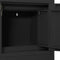 vidaXL - Kantoorkast - 90x40x102 - cm - staal - antracietkleurig