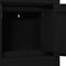 vidaXL - Kantoorkast - 90x40x102 - cm - staal - zwart