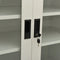 vidaXL - Kantoorkast - 90x40x105 - cm - staal - lichtgrijs