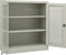 vidaXL - Kantoorkast - 90x40x105 - cm - staal - lichtgrijs