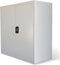 vidaXL - Kantoorkast - met - 2 - deuren - 90 - cm - staal - grijs
