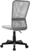 vidaXL - Kantoorstoel - 44x52x100 - cm - mesh - stof - grijs