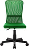 vidaXL - Kantoorstoel - 44x52x100 - cm - mesh - stof - groen