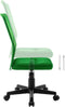 vidaXL - Kantoorstoel - 44x52x100 - cm - mesh - stof - groen