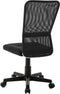 vidaXL - Kantoorstoel - 44x52x100 - cm - mesh - stof - zwart