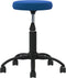 vidaXL - Kantoorstoel - draaibaar - fluweel - blauw