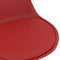 vidaXL - Kantoorstoel - kunstleer - rood