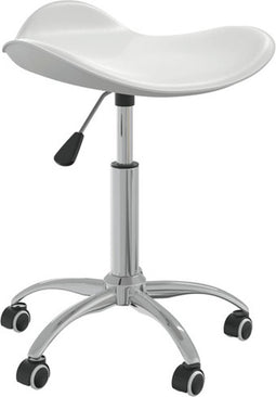 vidaXL - Kantoorstoel - kunstleer - wit