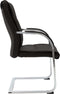 vidaXL - Kantoorstoel - kunstleer - zwart