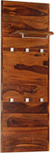 vidaXL - Kapstok - 118x40 - cm - massief - sheeshamhout