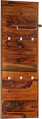 vidaXL - Kapstok - 118x40 - cm - massief - sheeshamhout