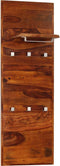 vidaXL - Kapstok - 118x40 - cm - massief - sheeshamhout