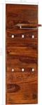 vidaXL - Kapstok - 118x40 - cm - massief - sheeshamhout