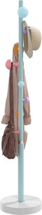vidaXL - Kapstok - 172 - cm - gepoedercoat - ijzer - blauw