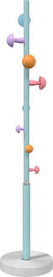 vidaXL - Kapstok - 172 - cm - gepoedercoat - ijzer - blauw