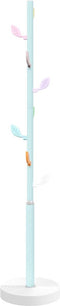vidaXL - Kapstok - 172 - cm - gepoedercoat - ijzer - blauw