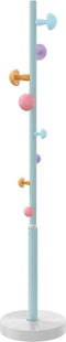 vidaXL - Kapstok - 172 - cm - gepoedercoat - ijzer - blauw