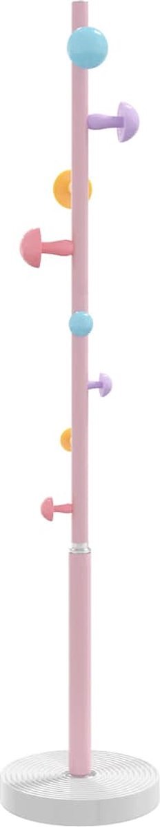 vidaXL - Kapstok - 172 - cm - gepoedercoat - ijzer - roze