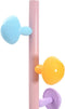 vidaXL - Kapstok - 172 - cm - gepoedercoat - ijzer - roze