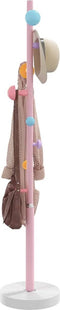 vidaXL - Kapstok - 172 - cm - gepoedercoat - ijzer - roze