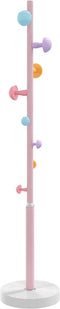 vidaXL - Kapstok - 172 - cm - gepoedercoat - ijzer - roze