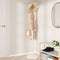 vidaXL - Kapstok - 172 - cm - gepoedercoat - ijzer - wit