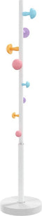 vidaXL - Kapstok - 172 - cm - gepoedercoat - ijzer - wit