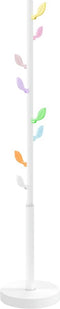 vidaXL - Kapstok - 172 - cm - gepoedercoat - ijzer - wit