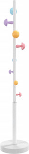 vidaXL - Kapstok - 172 - cm - gepoedercoat - ijzer - wit