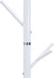 vidaXL - Kapstok - 175 - cm - gepoedercoat - ijzer - wit